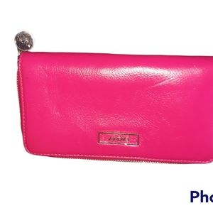 Hot Pink DKNY wallet